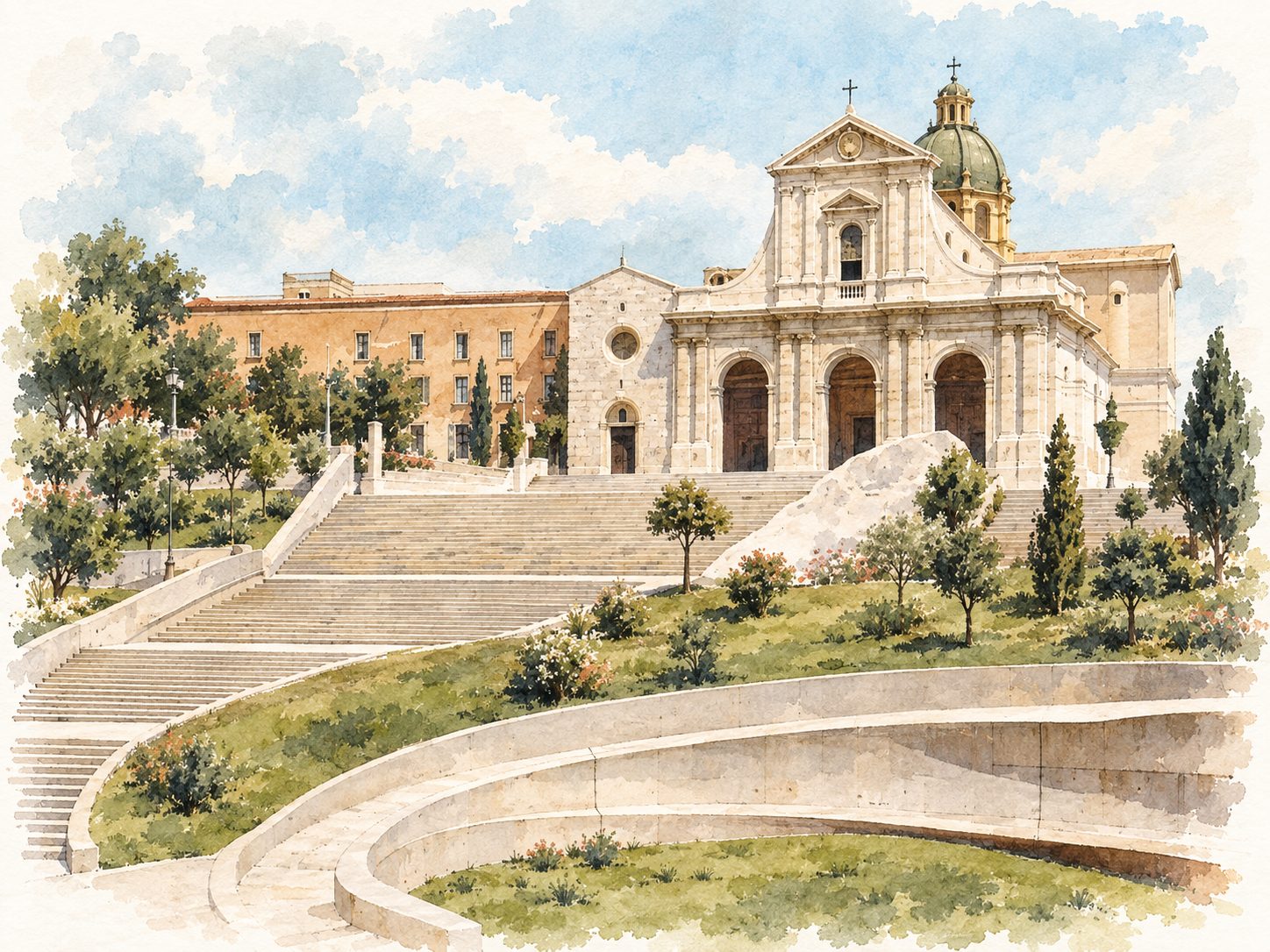 Cagliari — Basilica di Bonaria
