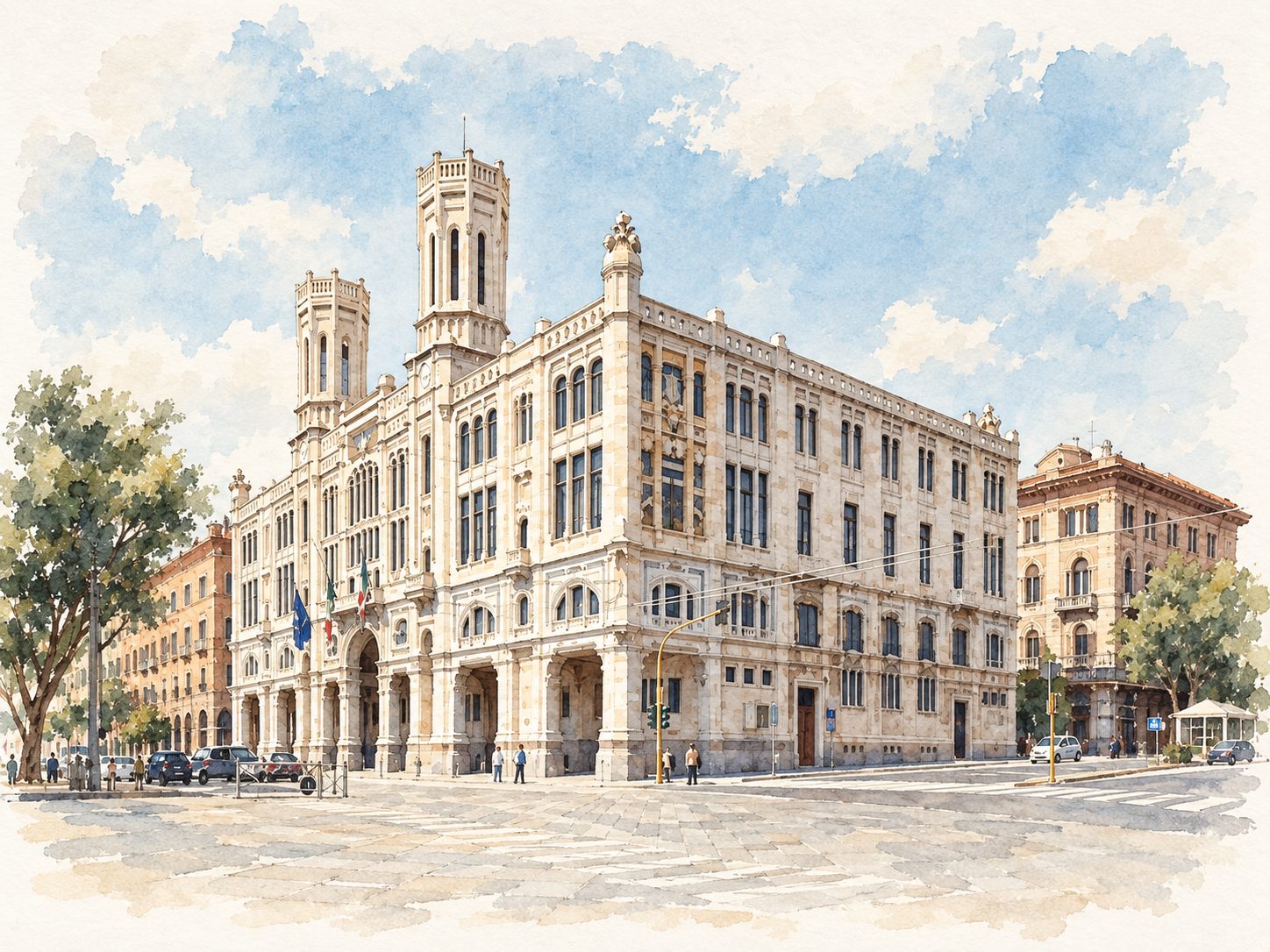 Cagliari — Palazzo Civico